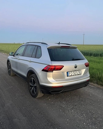 Volkswagen Tiguan cena 107000 przebieg: 125000, rok produkcji 2021 z Słubice małe 56